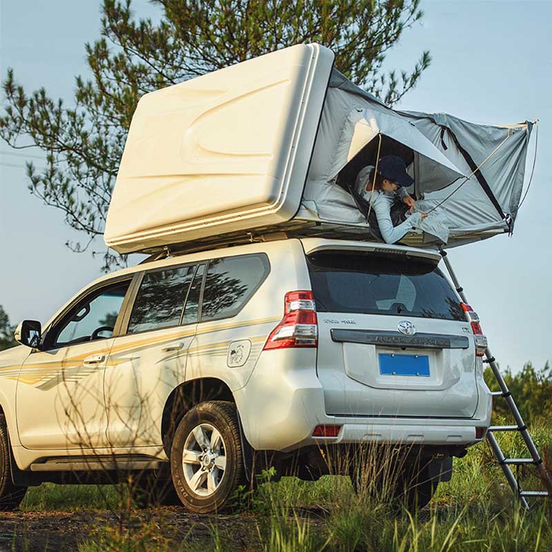 SRT10-M Outdoor Waterproof 4X4 Camping Car 4 Person ABS Hard Shell Roof Top Tent SRT10-M Outdoor Waterproof 4X4 Camping Car 4 Person ABS Hard Shell Roof Top Tent