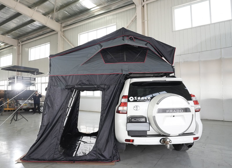 Outdoor 2-3 Person Rooftop Tent Custom 4X4 Suv Car Soft Shell New Design Camping Roof Top Tent Outdoor 2-3 Person Rooftop Tent Custom 4X4 Suv Car Soft Shell New Design Camping Roof Top Tent