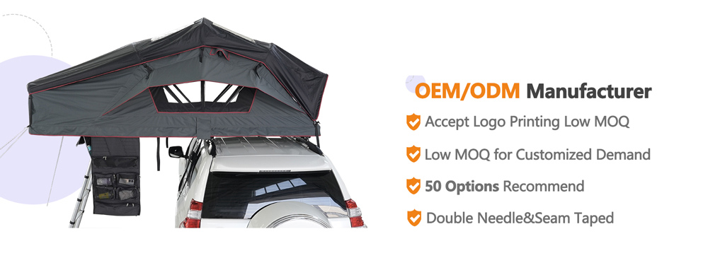 Outdoor 2-3 Person Rooftop Tent Custom 4X4 Suv Car Soft Shell New Design Camping Roof Top Tent Outdoor 2-3 Person Rooftop Tent Custom 4X4 Suv Car Soft Shell New Design Camping Roof Top Tent
