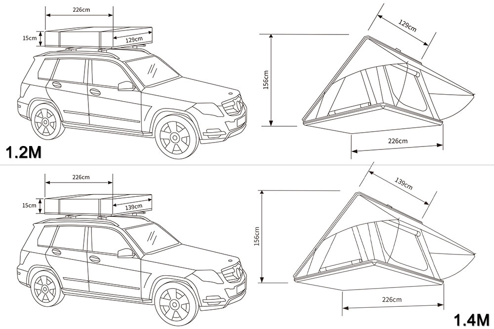 High Quality Top Quality Outdoor Camping Car Tent Aluminum Rooftop Tent Custom Suppliers High Quality Top Quality Outdoor Camping Car Tent Aluminum Rooftop Tent Custom Suppliers