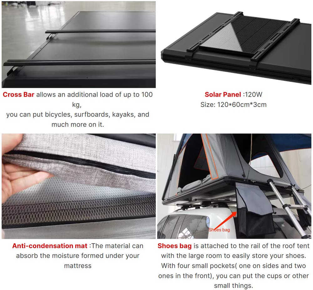 High Quality Top Quality Outdoor Camping Car Tent Aluminum Rooftop Tent Custom Suppliers High Quality Top Quality Outdoor Camping Car Tent Aluminum Rooftop Tent Custom Suppliers