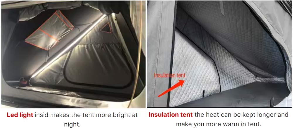 High Quality Top Quality Outdoor Camping Car Tent Aluminum Rooftop Tent Custom Suppliers High Quality Top Quality Outdoor Camping Car Tent Aluminum Rooftop Tent Custom Suppliers