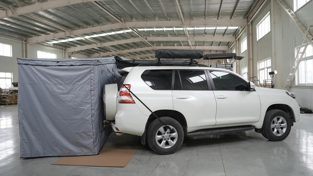High Quality 2.5*3M Suv/4X4/4Wd Customized Retractable Camping Rooftop Car Roof Side Awning For Outdoor Camping Travel High Quality 2.5*3M Suv/4X4/4Wd Customized Retractable Camping Rooftop Car Roof Side Awning For Outdoor Camping Travel