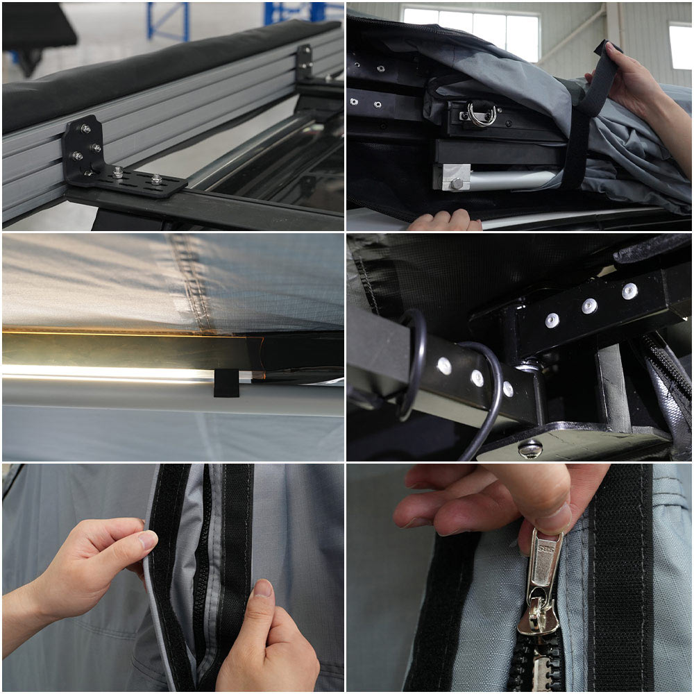 WA180-200 Waterproof Traveling Family Car Side Awning 4X4 4Wd Off Road Retractable Camping Suv Car Side Awning WA180-200 Waterproof Traveling Family Car Side Awning 4X4 4Wd Off Road Retractable Camping Suv Car Side Awning
