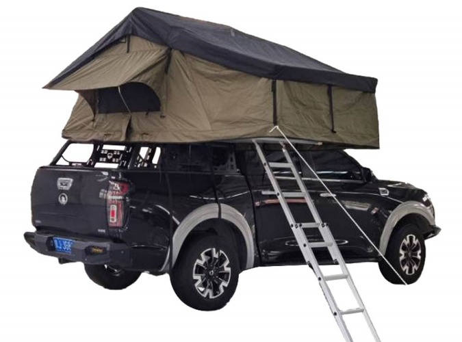 SRT01E Sunday campers Waterproof Sunshade Folding Roof Top Car family Camping Outdoor Tent with Awning annex room
