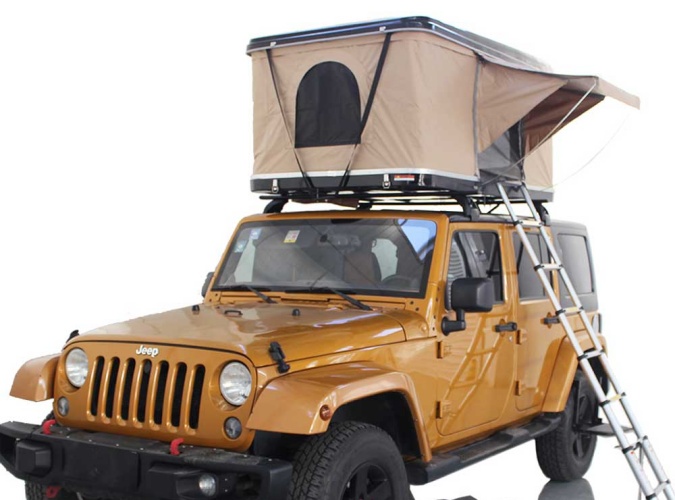 Hard Shell Roof Top Camping Tent Tallsail-51(1-2 Person Tent)